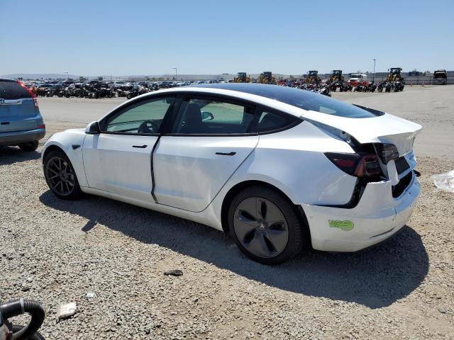TESLA MODEL 3 2021 white  electric 5YJ3E1EB2MF015072 photo #3