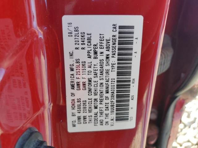 2017 ACURA TLX - 19UUB2F3XHA000720