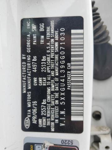 2016 KIA OPTIMA EX 5XXGU4L39GG071030