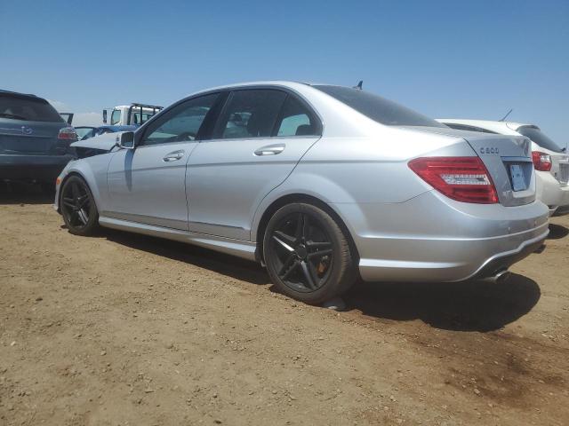 MERCEDES-BENZ C300 2013 silver  gas WDDGF8AB1DR290395 photo #3
