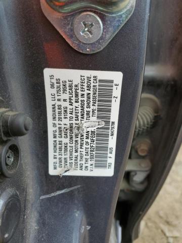 2015 HONDA CIVIC SE - 19XFB2F74FE087468