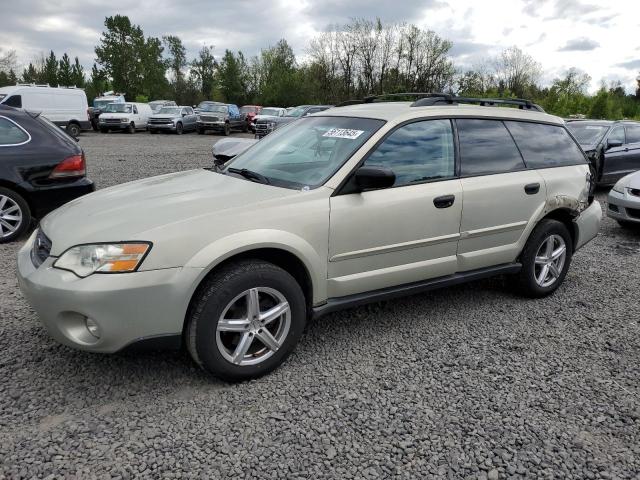 SUBARU OUTBACK OU 2007 cream  gas 4S4BP61C276325400 photo #1
