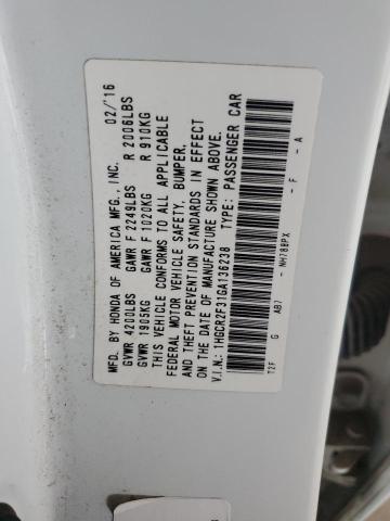 2016 HONDA ACCORD LX - 1HGCR2F31GA136238