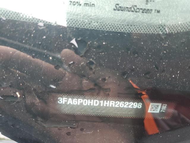 2017 FORD FUSION SE - 3FA6P0HD1HR262298