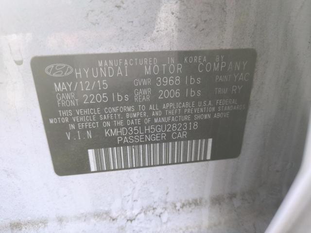 2016 HYUNDAI ELANTRA GT - KMHD35LH5GU282318