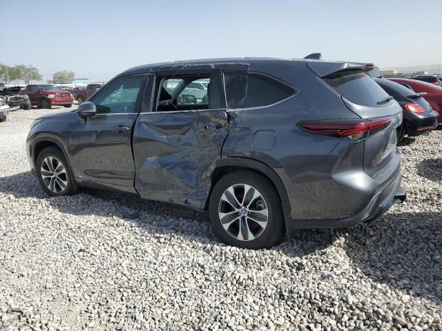 TOYOTA HIGHLANDER 2024 charcoal  hybrid engine 5TDKBRCH8RS638483 photo #3