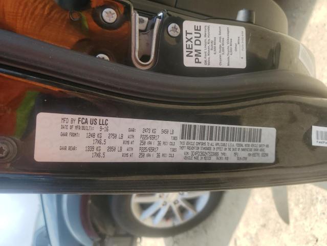 2017 DODGE JOURNEY SX 3C4PDCBG2HT533089