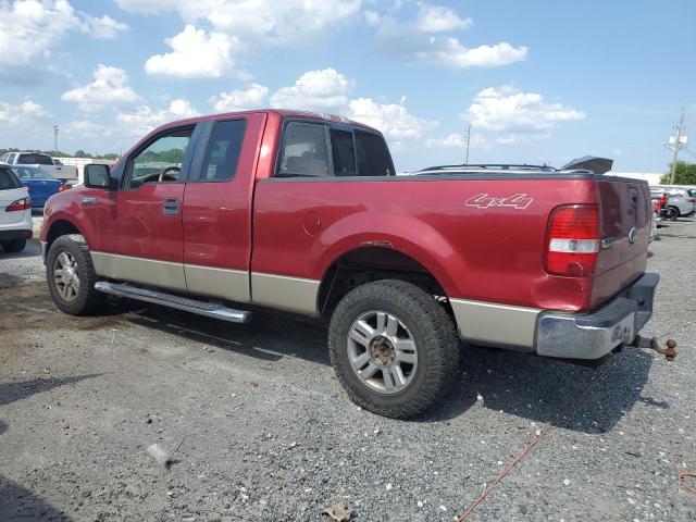 FORD F150 2008 maroon  gas 1FTPX14578FA43250 photo #3