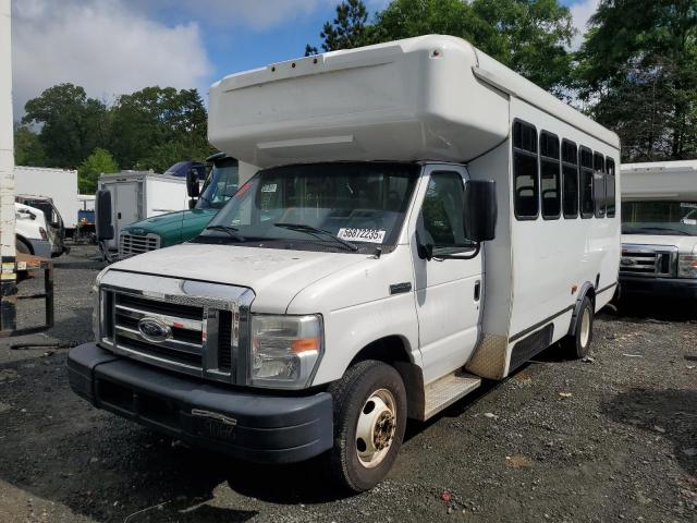 FORD ECONOLINE 2017 white cutaway gas 1FDFE4FS4HDC58498 photo #3