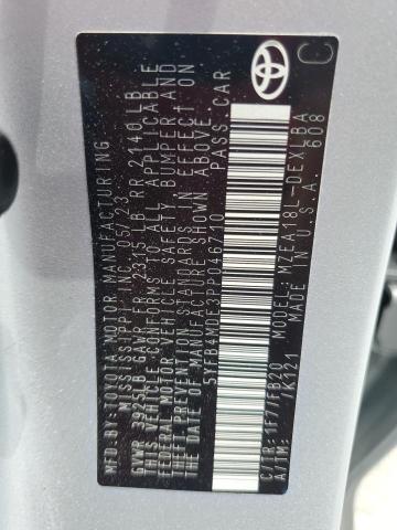 2023 TOYOTA COROLLA LE - 5YFB4MDE3PP046710