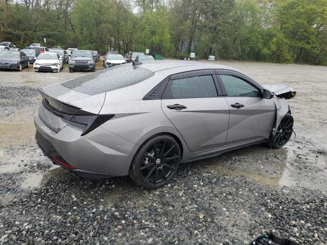 Vin: kmhlr4af0pu544624, lot: 55986455, hyundai elantra n line 20233