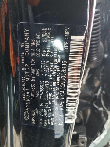 2022 HYUNDAI TUCSON SEL - KM8JFCA10NU013936