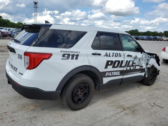 FORD EXPLORER P 2020 white  Hybrid 1FM5K8AW9LGA19414 photo #4