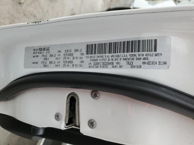 2016 RAM 1500 SLT - 3C6RR7LT8GG250496