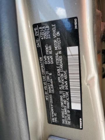 2015 VOLVO S60 PREMIE YV140MFK1F1359355