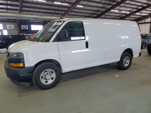 CHEVROLET EXPRESS G2 2018 white  flexible fuel 1GCWGAFG9J1339061 photo #1