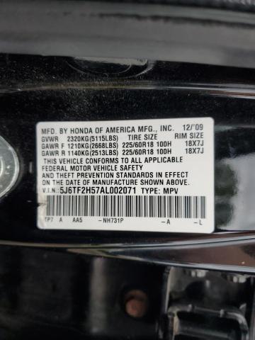 2010 HONDA ACCORD CRO - 5J6TF2H57AL002071