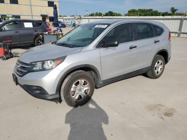 HONDA CR-V LX 2014 silver  gas 3CZRM3H30EG707933 photo #1