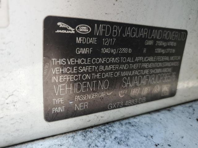 2018 JAGUAR XE PREMIUM SAJAD4FX8JCP36576