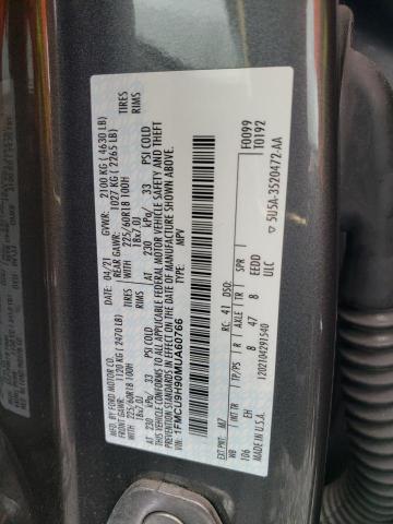 2021 FORD ESCAPE SEL - 1FMCU9H90MUA60766