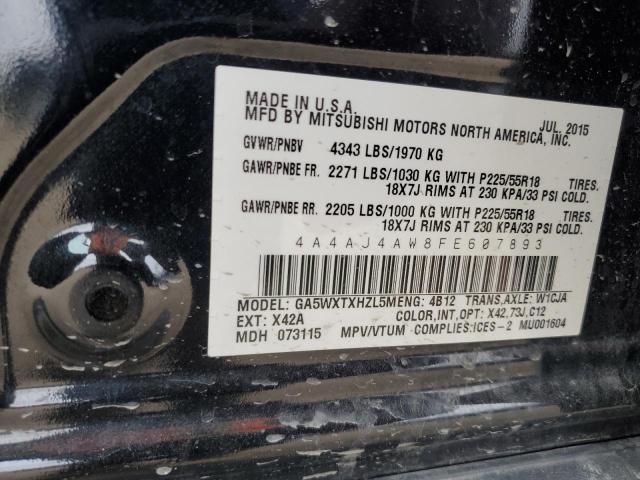 2015 MITSUBISHI RVR GT - 4A4AJ4AW8FE607893