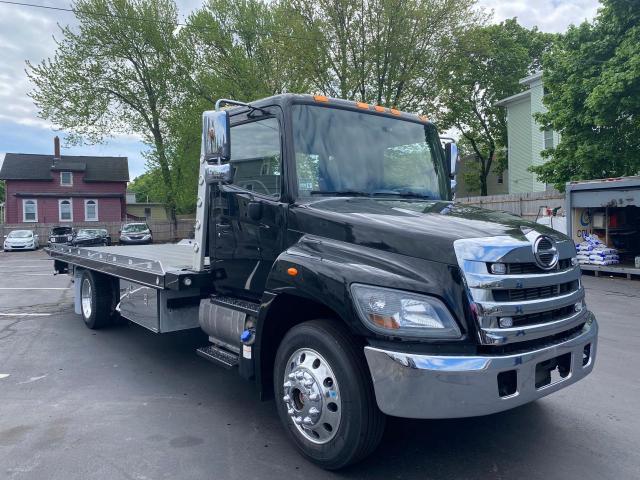 HINO 258/268 2015 black conventi diesel 5PVNJ8JT2F4S56183 photo #3