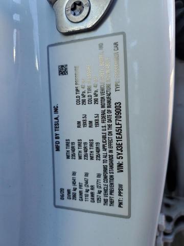 2020 TESLA MODEL 3 - 5YJ3E1EA5LF709003