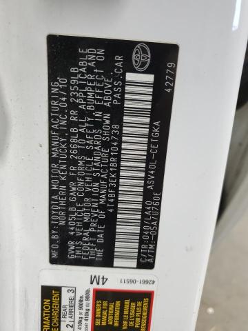 2011 TOYOTA CAMRY BASE #3211177638