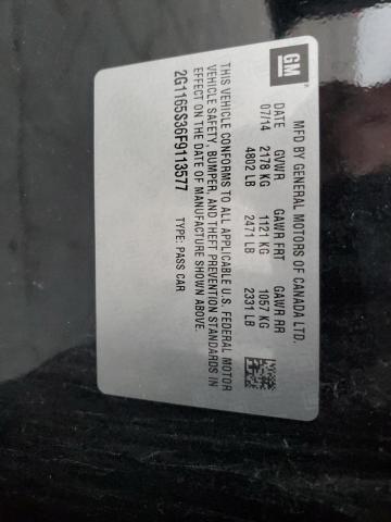 2015 CHEVROLET IMPALA LTZ 2G1165S36F9113577