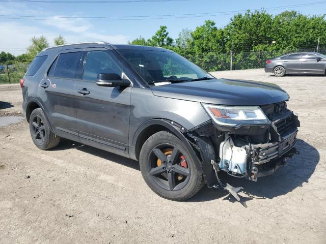 Vin: 1fm5k8d82hga68135, lot: 57115945, ford explorer xlt 20174