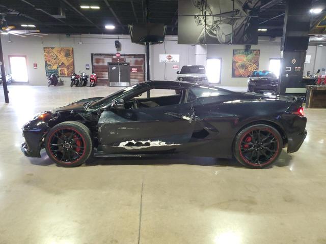 CHEVROLET CORVETTE S 2023 black  Gasoline 1G1YC3D47P5503295 photo #4