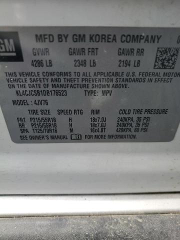 2013 BUICK ENCORE - KL4CJCSB1DB176523