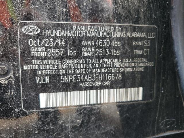 2015 HYUNDAI SONATA SPO - 5NPE34AB3FH116678