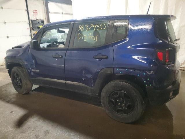 Vin: zacnjbab6kpk63098, lot: 58374555, jeep renegade sport 20192