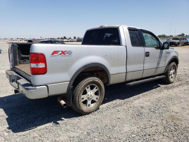 FORD F150 2004 silver 4dr ext gas 1FTPX14534NA06972 photo #4