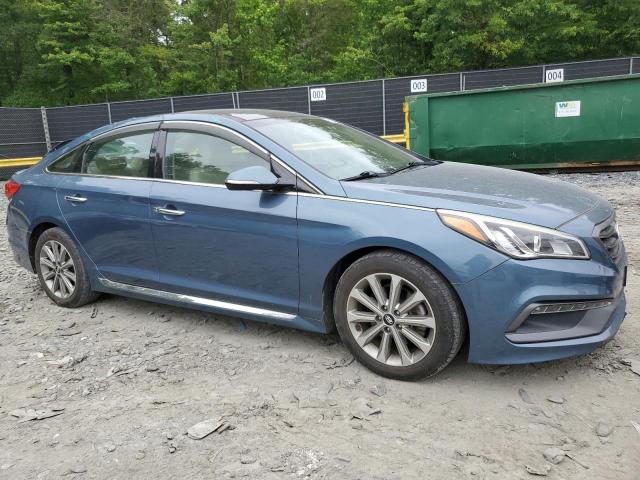Vin: 5npe34af1gh418345, lot: 58118495, hyundai sonata sport 20164