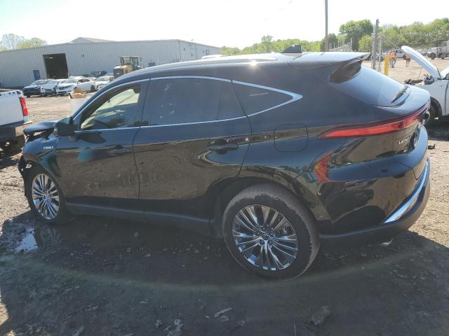 TOYOTA VENZA 2021 black  hybrid engine JTEAAAAH0MJ037685 photo #3