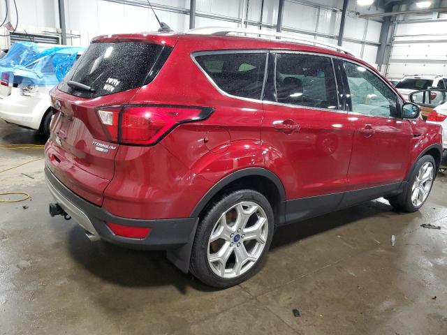 Vin: 1fmcu9j9xkua41715, lot: 57483725, ford escape titanium 20193