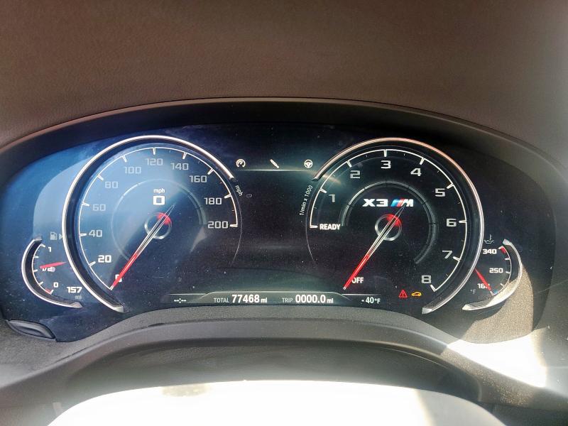 2020 BMW X3 M COMPE 5YMTS0C07L9B21914