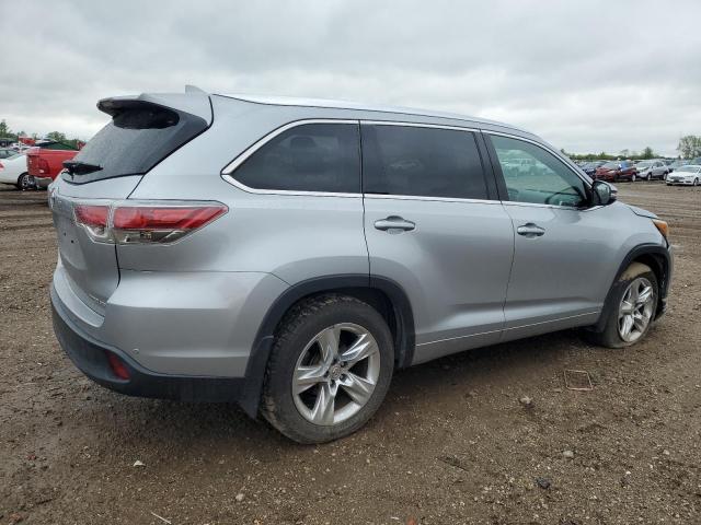 Vin: 5tddkrfh3fs169044, lot: 57531435, toyota highlander limited 20153