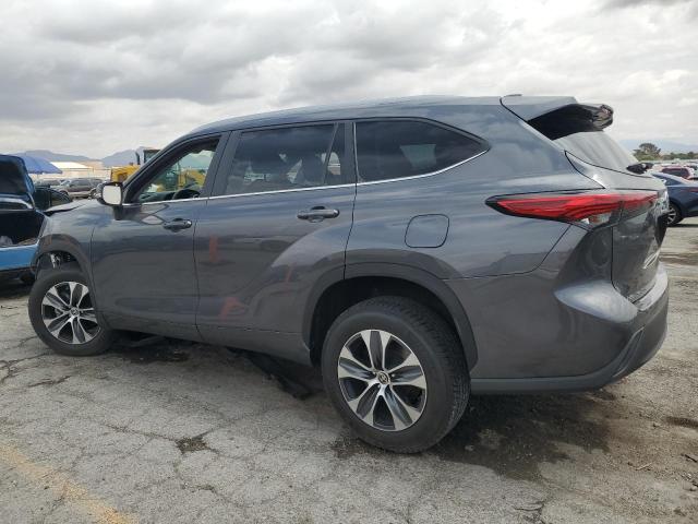 TOYOTA HIGHLANDER 2023 gray  hybrid engine 5TDKARAH4PS517582 photo #3