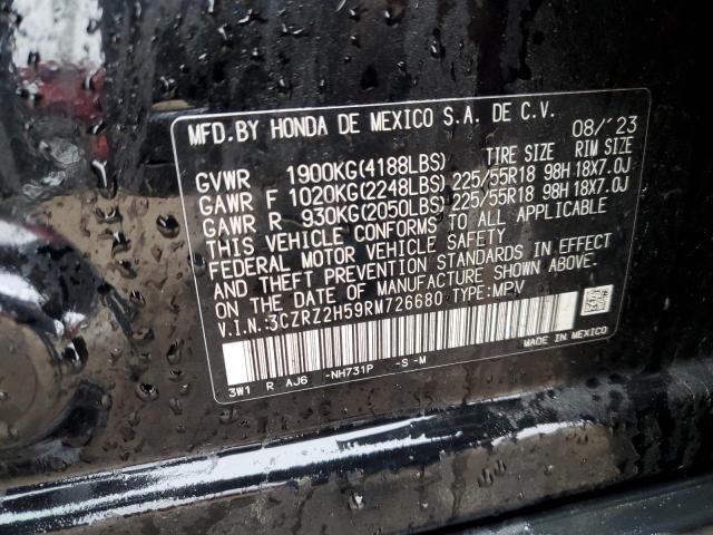 2024 HONDA HR-V SPORT - 3CZRZ2H59RM726680
