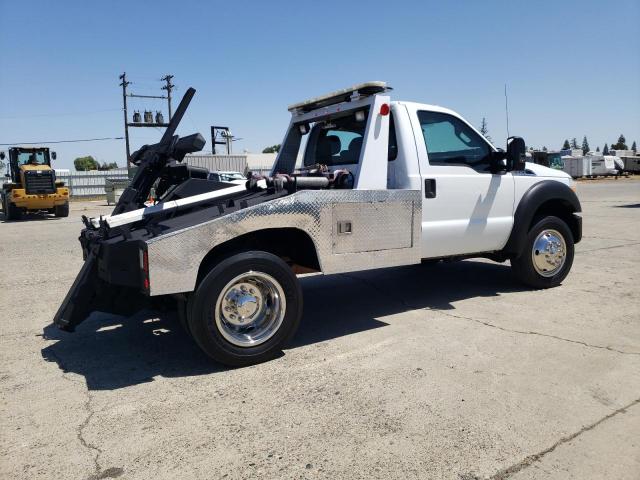 FORD F450 SUPER 2011 white chassis gas 1FDUF4GY5BEA64006 photo #4