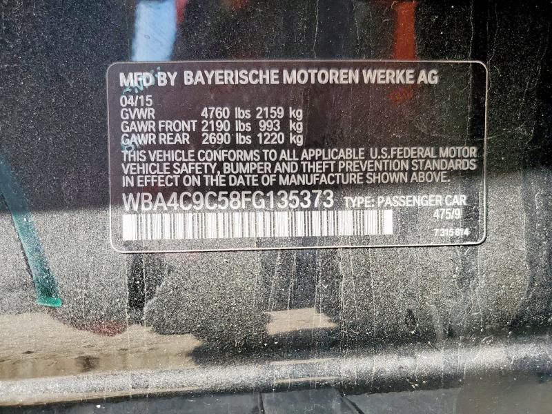 2015 BMW 428 XI GRA - WBA4C9C58FG135373