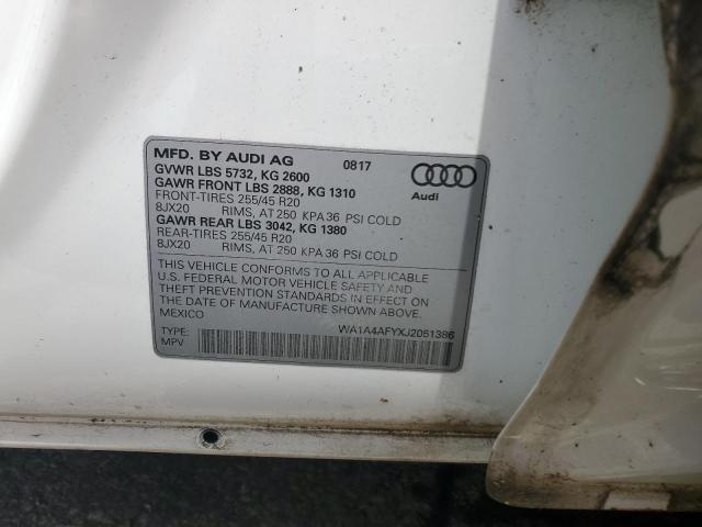 2018 AUDI SQ5 PREMIU - WA1A4AFYXJ2051386