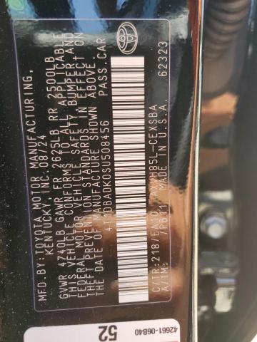 2025 TOYOTA CAMRY XSE - 4T1DBADK0SU508456