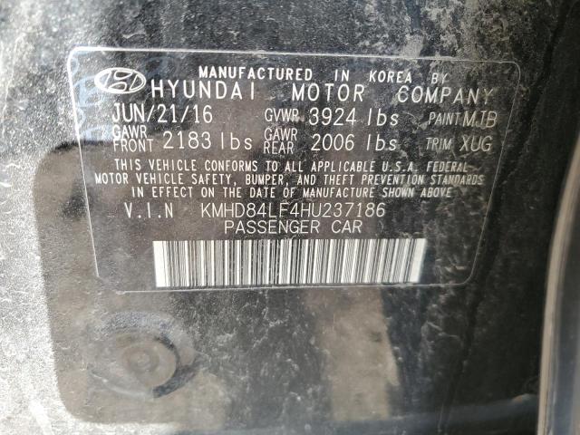 2017 HYUNDAI ELANTRA SE - KMHD84LF4HU237186