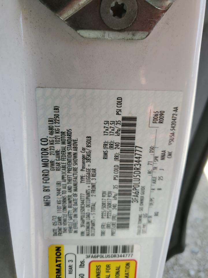 Ford Fusion se 2013