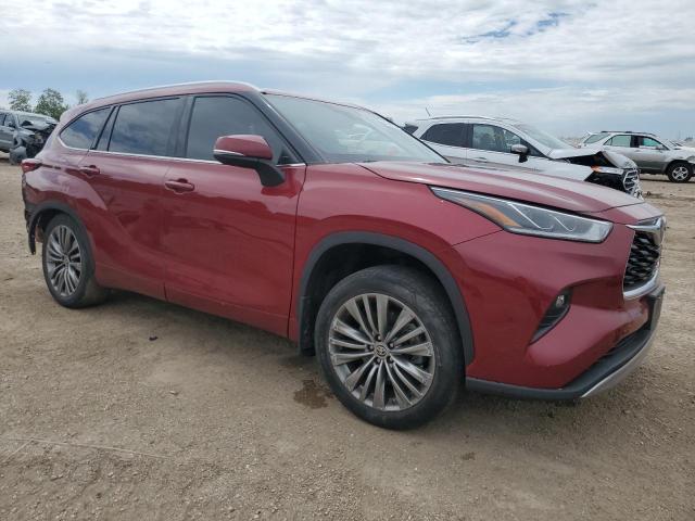 Vin: 5tdfzrbh6ms102946, lot: 58045505, toyota highlander platinum 20214