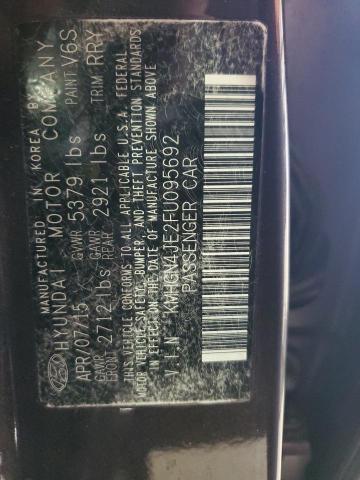 2015 HYUNDAI GENESIS 3. - KMHGN4JE2FU095692